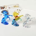thumbnail image 4 of RZDLIZJ 4.3" Crystal Horse Statue Year of The Horse 2026 Crystal Figurine Gift Hand Blown Glass Horses Feng Shui Zodiac Collectible Figurine for Home Office Luckys Wealth Chinese New Year Decor, 4 of 8