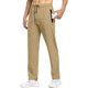 thumbnail image 2 of Pantalones de secado rápido para hombre para actividades al aire libre: pantalones elásticos y transpirables de seda helada, diseño con múltiples bolsillos para senderismo/ciclismo, comodidad para, 2 of 8