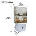 thumbnail image 4 of Yayeee LED Night Light for The Home Plug in With Light Sensors 2 Pack, Halloween Pumpkin Field, 4 of 6