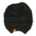 thumbnail image 3 of Wrapables® Slouchy Winter Beanie Cap Hat, Black, 3 of 3