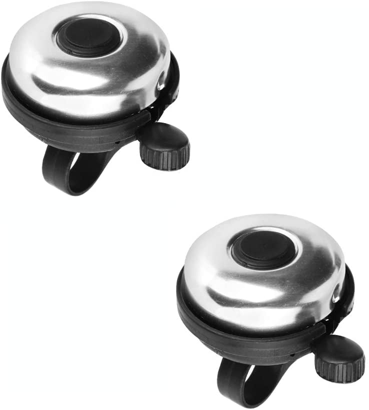 Classic Bike Bell, Aluminum Bicycle Bell, Loud Crisp Clear Sound
