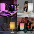 thumbnail image 3 of Smart Table Lamp for Bedroom with RGB Colorful changing APP Control & Music Sync Timer, 3 of 8