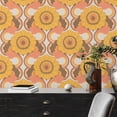 thumbnail image 2 of AS Creation Retro Floral Motif Textured Wallpaper, 2 of 5