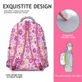 thumbnail image 5 of "Adorable Floral Backpack Featuring Sunflowers - Perfect College Backpack for Women, Multiple Organizer Pockets, Comfortable Adjustable Shoulder Straps", 5 of 6