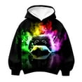 thumbnail image 5 of KKBOTIVE 3D Graphic Hoodies for Boys Girls Fashion Novelty Hooded Sweatshirt Casual Sport Pullover Kids Back to School Wear ( Black Size: 9-10 Years ), 5 of 5
