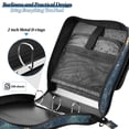 thumbnail image 4 of FORMRS Zipper Binder with Shoulder Strap 2-inch Ring 500 Sheet Capacity File Bag, Dark Star Map, 4 of 5