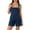 Blue, variant on Women's Denim Overalls, 2026 Summer Casual Short Jumpsuit with Adjustable Straps and Multiple Pockets, Loose Fit Jean Jumpsuit for Daily Wear-White