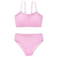 thumbnail image 2 of Uccdo 8-13T Girls Summer Swimsuits, Teenager Big Girls Solid Bikinis Bathing Suit, 2 Pieces, Size 8-13 Years, 2 of 6