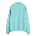 thumbnail image 5 of Zip Up Hoodies Womens 2026 Y2K Casual Long Sleeve Zipper Sweatshirts Fall Winter Comfy Track Jackets with Pockets Sky Blue M, 5 of 5