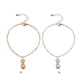 thumbnail image 4 of Qarigey Pulseras de tobillo Tobilleras de aleación Elegante Tridimensional diario Señora Brazalete para adolescentes Niñas Mujeres Adultos Oro Type3 NO3 Qarigey AP009827-01, 4 of 6