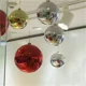 thumbnail image 2 of Bolas de plata claras grandes de 15 cm para decoración de árboles de Navidad, adornos para bodas, fiestas de Navidad para Año Nuevo 2023, decoración del hogar, regalo de Navidad, 2 of 5