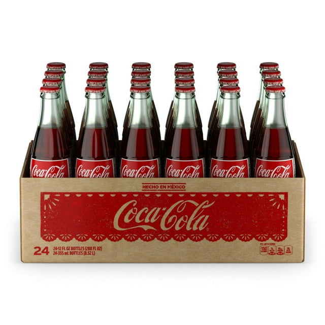 Coca-Cola Mexico Glass Bottles, 355 mL, 24 pk.