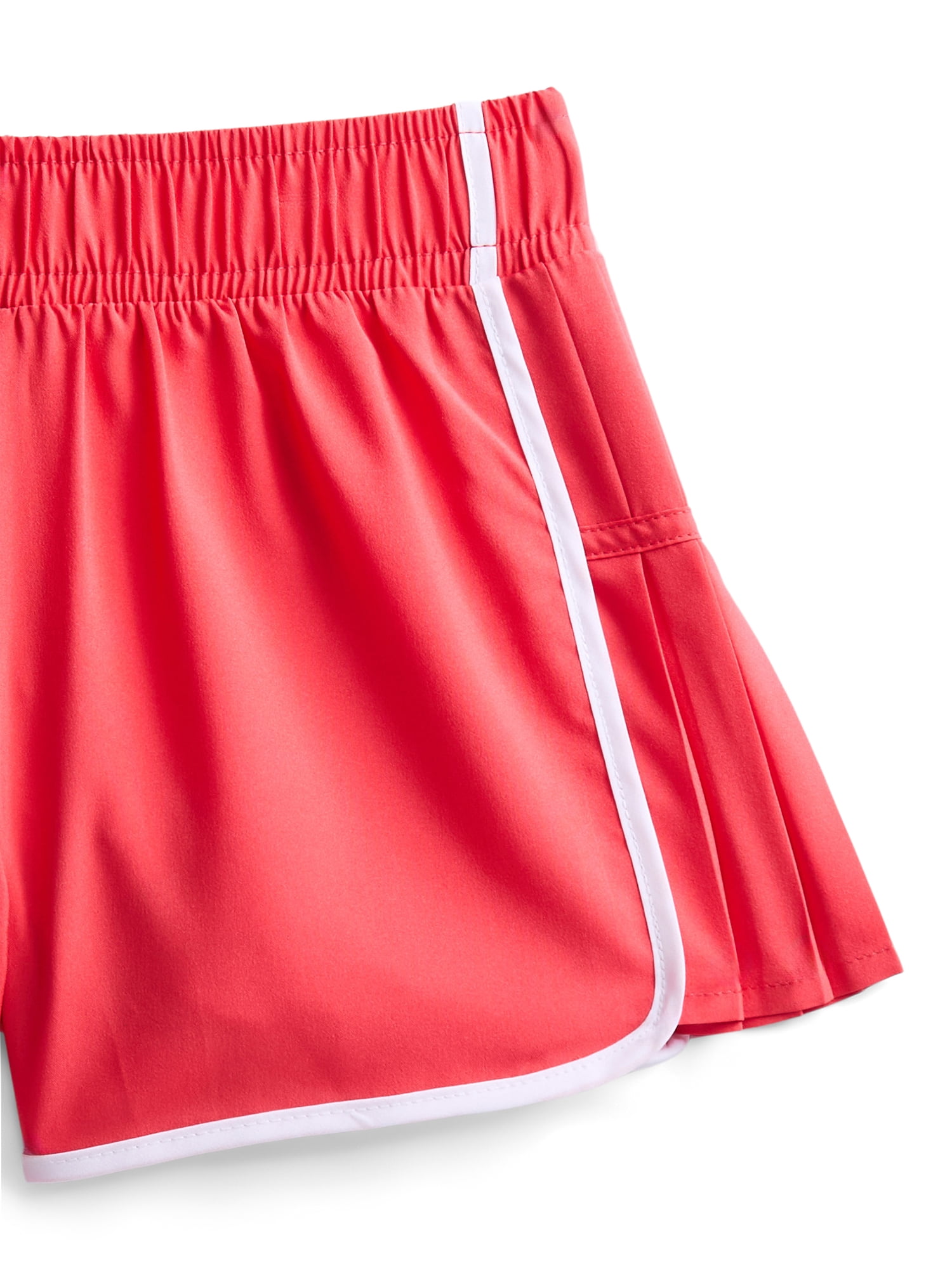 Athletic Works Girls Active Ruffle Shorts, Sizes 4-18