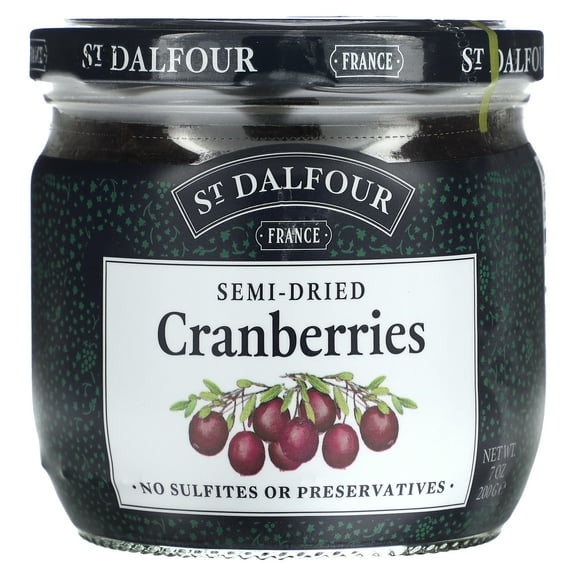 St. Dalfour, Super Plump Premium Cranberries, 7 oz