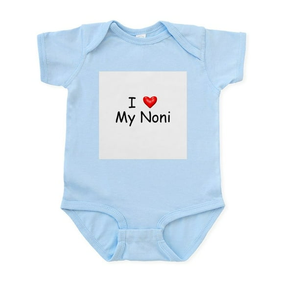 CafePress - I Love My Noni Infant Bodysuit - Baby Light Bodysuit, Size Newborn - 24 Months