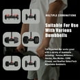 thumbnail image 6 of KORIKAHM Dumbbell Barbell Converter Bar, Adjustable Weight Capacitry Bar Convert to Dumbbell Set for Home Gym Strength Training, 6 of 9