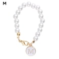 thumbnail image 2 of CSChome Cup Pendant Keychain Cup Pendant Keychain Personalized Pearl Charm Stylish Name ID Letter Handle Keychain for Water Bottle Bag Pendant Accessory Cup Pendant, 2 of 6