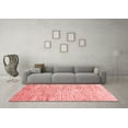 thumbnail image 3 of Ahgly Company Machine Washable Indoor Rectangle Abstract Red Modern Area Rugs, 5' x 8', 3 of 4