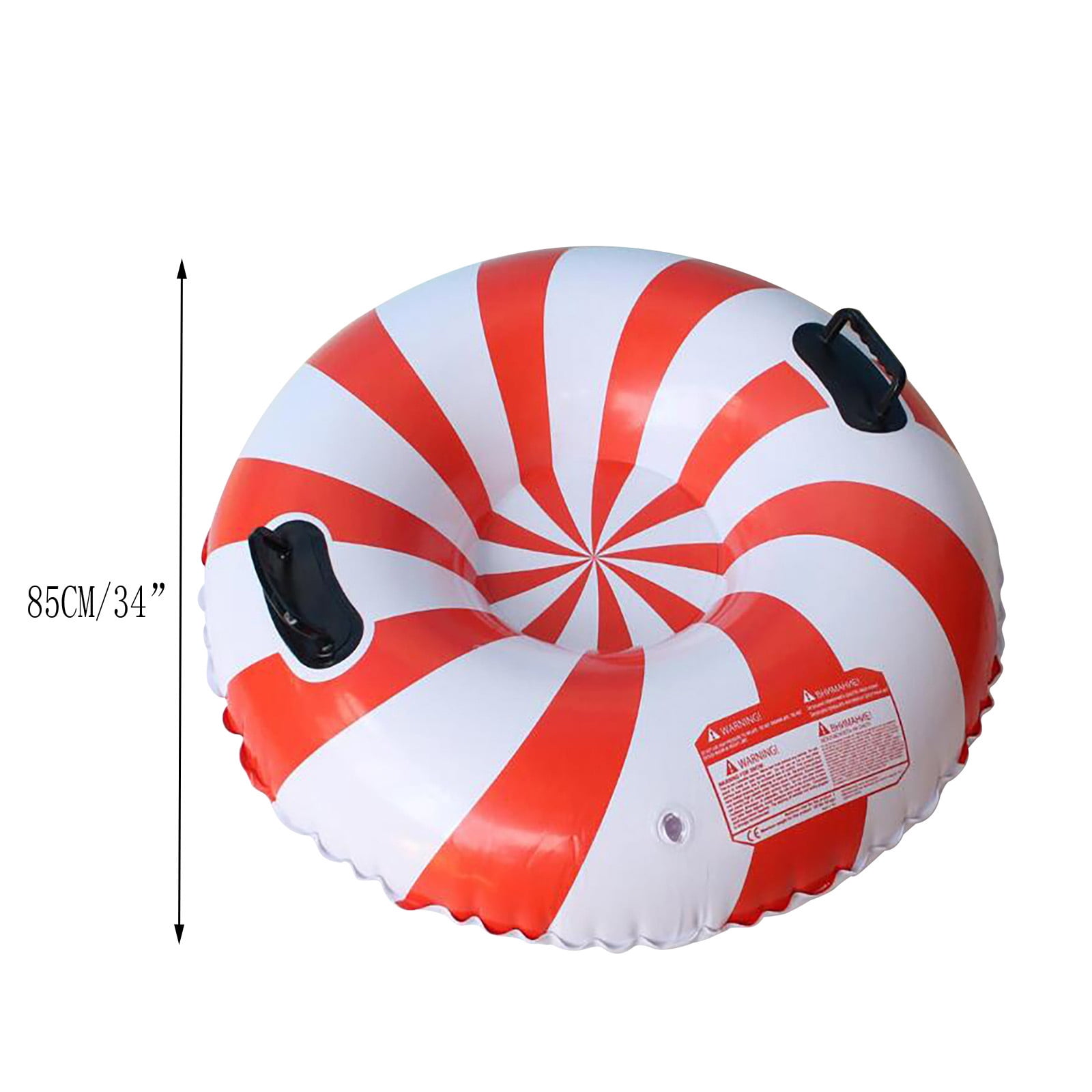 Durable Inflatable Sled for Family Winter Adventures and Outdoor