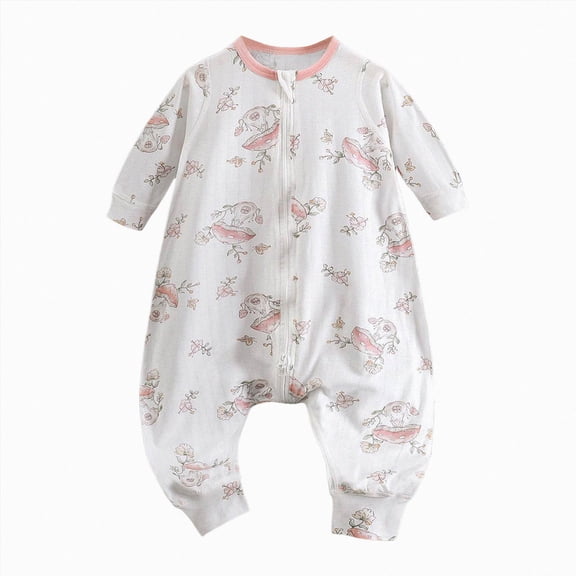 3-4 Years Newborn Boys Set Infant Romper Long Sleeve Crawling Suit Clothing Sleepwear Warm Jumpsuit Unisex Fall Winter
