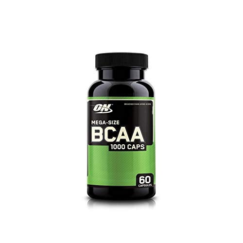 Optimum Nutrition Instantized BCAA Capsules, Keto Friendly Branched Chain Essential Amino Acids, 1000mg, 60 Count