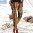 thumbnail image 5 of Women's Wide Leg Pants Print Harem Trousers Slip On Trousers Boho Beach Trousers Lightweight Casual Loose Trousers With Pockets Stretch Dress Casual Flowy Palazzo Pants Women, 5 of 7