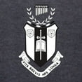 thumbnail image 3 of CafePress - Sigma Alpha Iota Black And White Crest Long Sleeve T Shirt - Mens Hooded Shirt, 3 of 3