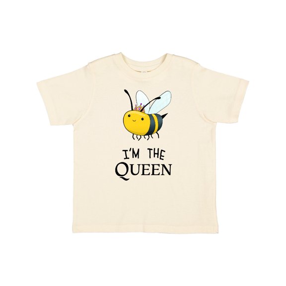 Inktastic I'm the Queen Cute Queen Bee Boys or Girls Toddler T-Shirt