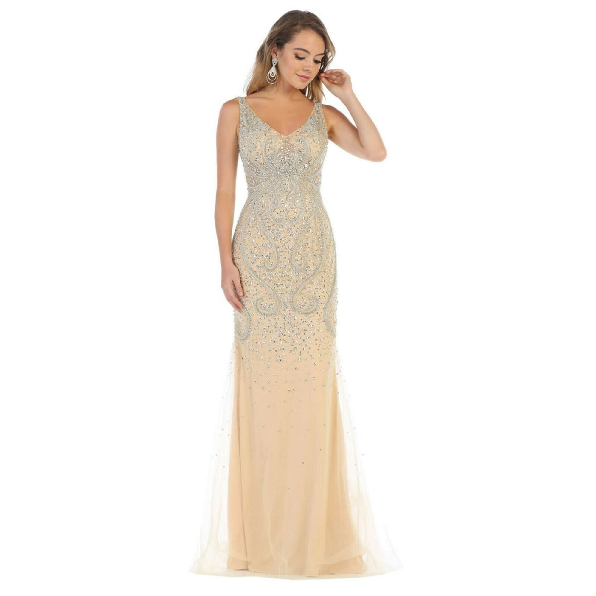 Fitted formal dress clearance