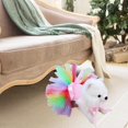 thumbnail image 4 of Thin Style Pet Dress - Bow-knot Decor Colorful Lace Hemline - Summer Fluffy Small Medium Dog Cat Princess Dress for Party, 4 of 8
