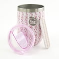 thumbnail image 3 of Hi Peach Layne, Mother's Day Gift Set, Pink Stripe Floral Wine Tumbler with Nail File, 3 of 8