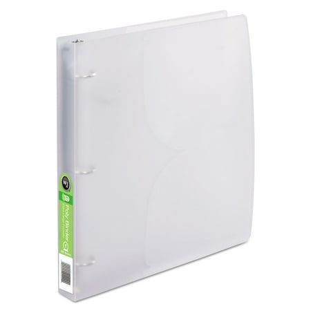 Acco Translucent Poly Ring Binders - Wilson Jones Translucent Poly Round Ring Binder, 1