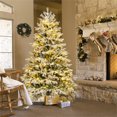 thumbnail image 1 of Árbol de Navidad Artificial Costway 180cm con Luces LED Blancas Cálidas, 1 of 10