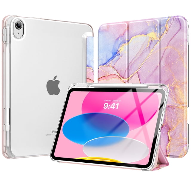 Funda MoKo para iPad 11.ª generación de 11 pulgadas 2025 con soporte para lápices