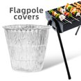 thumbnail image 4 of MOVTOTOP 10pcs Aluminum Foil Ramekins Disposable Souffle Baking Cups for Tart Appetizer, 4 of 7