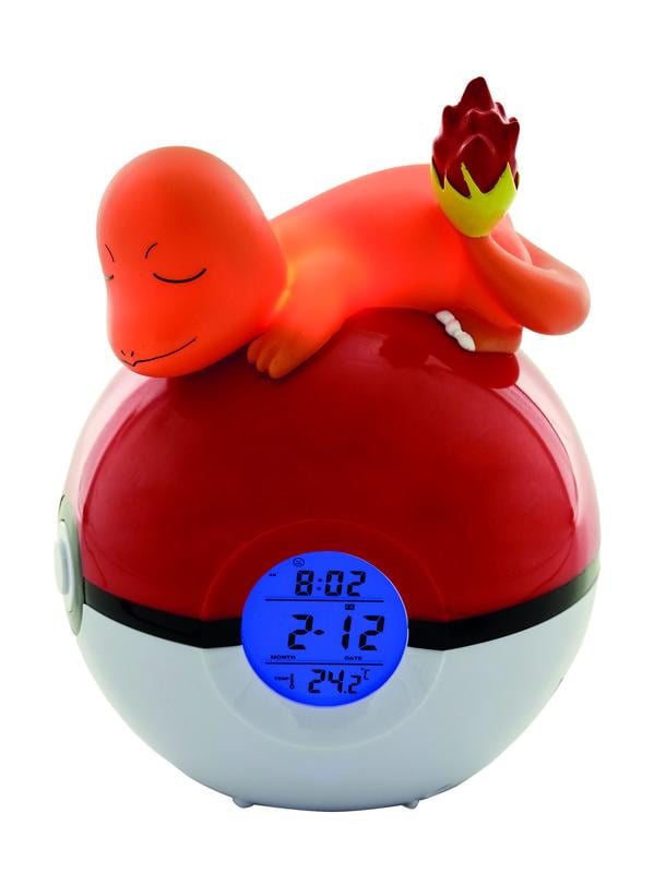 Teknofun Pokémon Charmander Lightup 3D figure FM Digital Alarm Clock