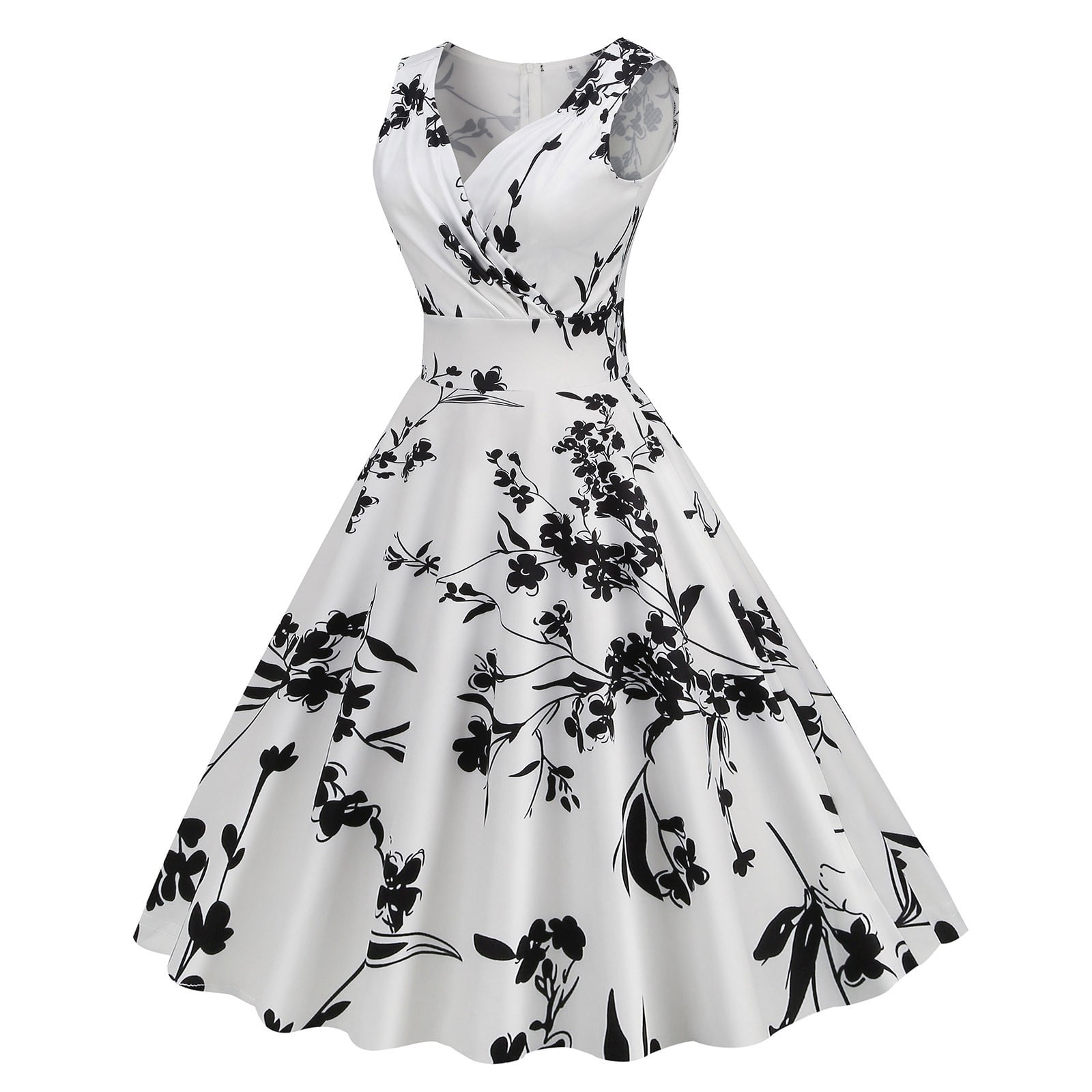 women's dresses black and white Zapaka Women Long Evening Dress with Slit Satin Sheath Strapless Formal Dress, Black White / US16W Waist 36 Berylove Women Black and White