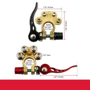 EverStart Automotive 8 oz بطارية محطة النحاس مع سهلة التركيب المشبك للاتصالات كابل متعددة