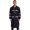 Black, variant on MSemis Men Raincoat Safety Work Rain Gear Waterproof Lightweight Long Hooded Rain Jacket Coat Poncho Fluorescent Green L/170