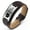 Silver Brown, variant on Metaljc Leather Medical Alert ID Bracelet for Men, Engraved Allergies Give Epipen, Adjustable