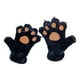 thumbnail image 1 of Guantes de invierno para mujer, guantes de felpa cálidos con cuerda para el cuello, bonitos accesorios para disfraces de fiesta de Halloween, guantes Negro Salvador Guantes de mujer, 1 of 7