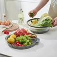 thumbnail image 6 of 2 Folding Heating Covers Food Splash-Proof Microwave Cover Multi-Function Microwave Tray (With Bottom) Fresh-keeping Cover Tool, 6 of 10