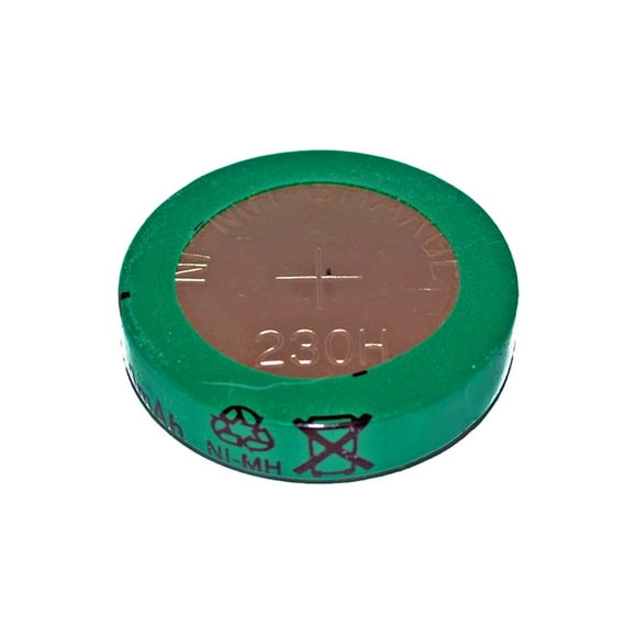 230H 1.2 Volt NiMH Button Battery