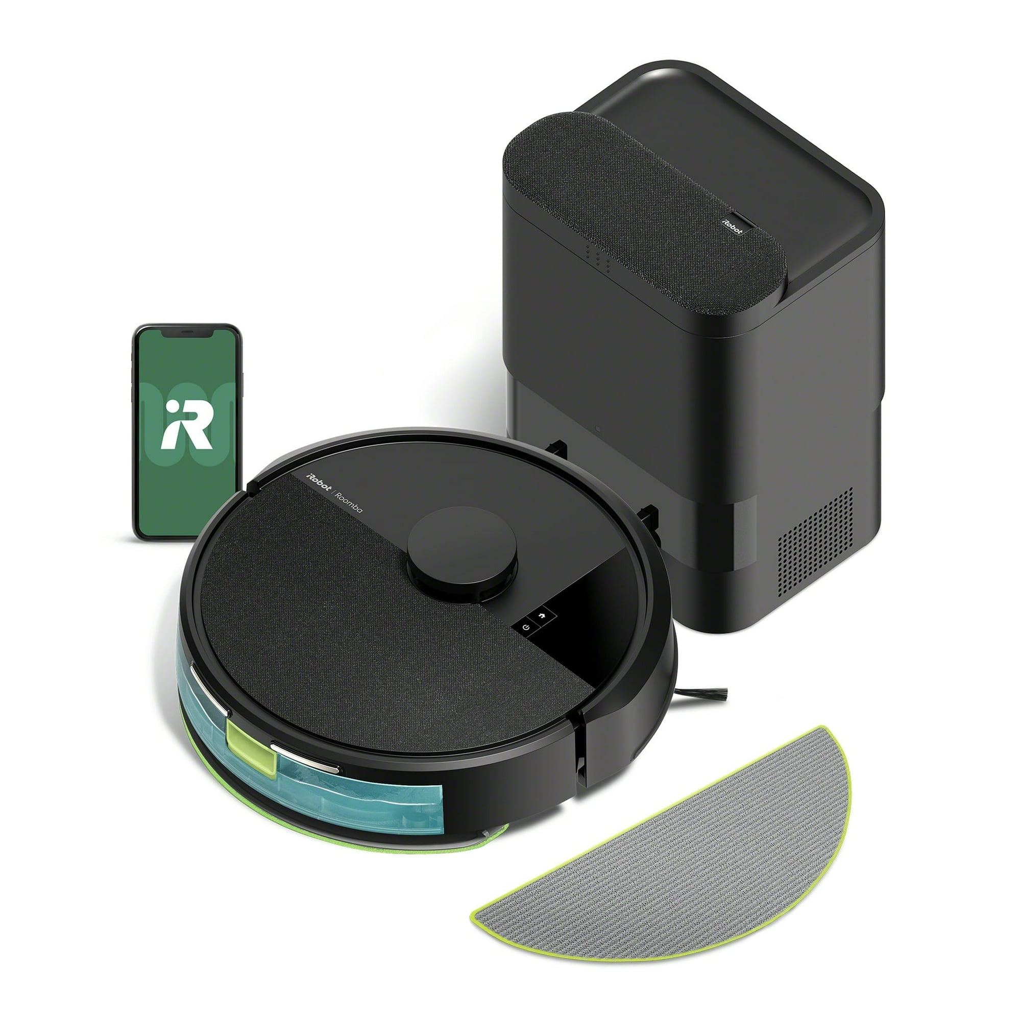 iRobot Roomba 105 Combo Robot Vacuum & Mop with AutoEmpty Dock - Self-Empties for 75 Days,Multi-Surfaces, Intense Power-Lifting Suction, Avoids Mopping Carpets,LiDAR, Model Y354020