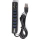 thumbnail image 4 of Sywqhk Adaptador USB 2.0 HUB Múltiple USB Splitter Power Hub Lector de tarjetas (8 puertos), 4 of 8