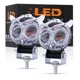 thumbnail image 2 of Faros Led Auxiliares Para Motocicleta, Auto, Rgb 1 Par, 2 of 8