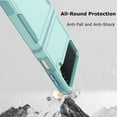 thumbnail image 7 of TaxFox For Samsung Galaxy Z Flip 4 5G Case,Duty Drop Protection Full Body Rugged Military Protective Tough Durable Phone Cover-Green, 7 of 7