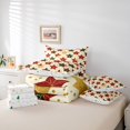 thumbnail image 6 of Manfei Winter Holiday 7 Pieces Full Size Bedding Sets,Whimsical Christmas Animals Full Size Bed in a Bag,Xmas Reversible, 6 of 7