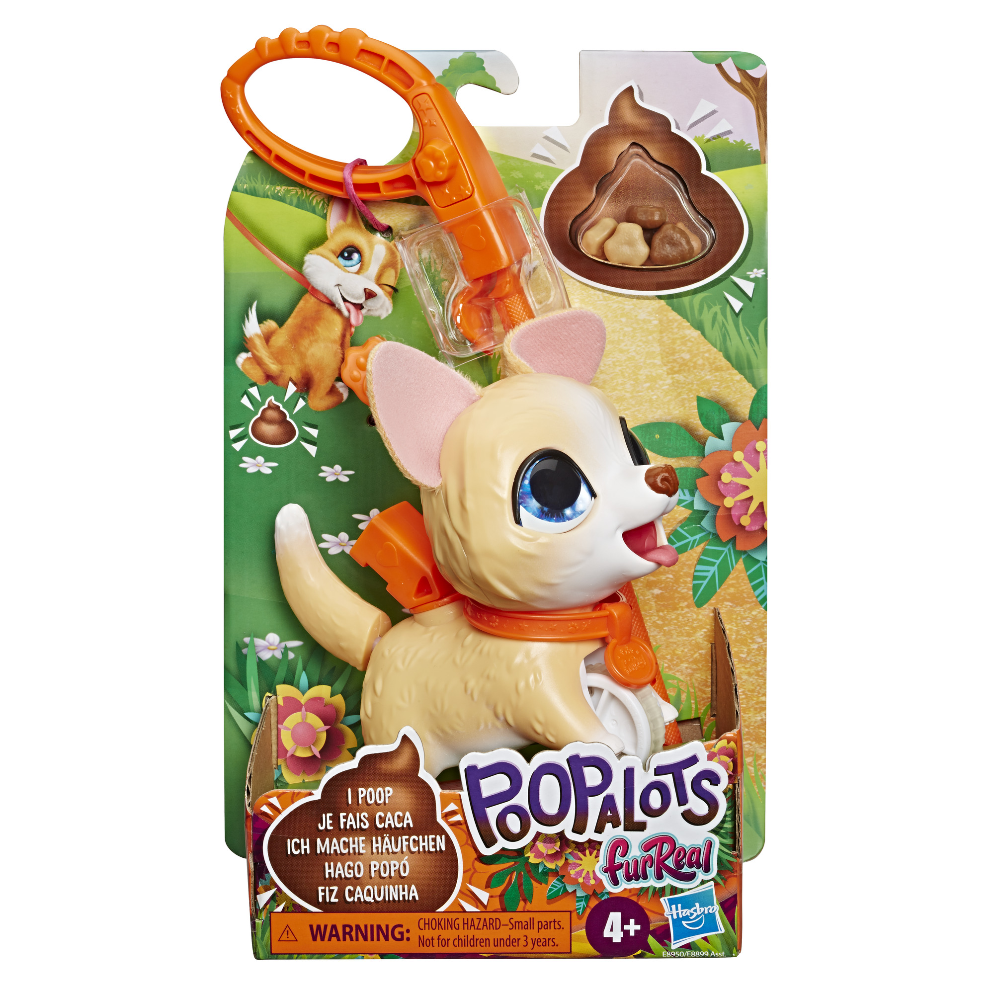 furReal Poopalots Lil’ Wags Interactive Electronic Pet, with Leash (Puppy) - image 3 of 7
