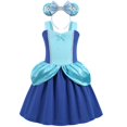 thumbnail image 1 of Frozen Anna Elsa Princess Dress For Girls Snow White Jasmine Ariel Summer Casual Dress Niños Fiesta de cumpleaños Prom Vestidos CostumeTag 100 (2T) Gao Jinjia LED, 1 of 2